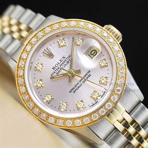 rolex с бриллиантами женские